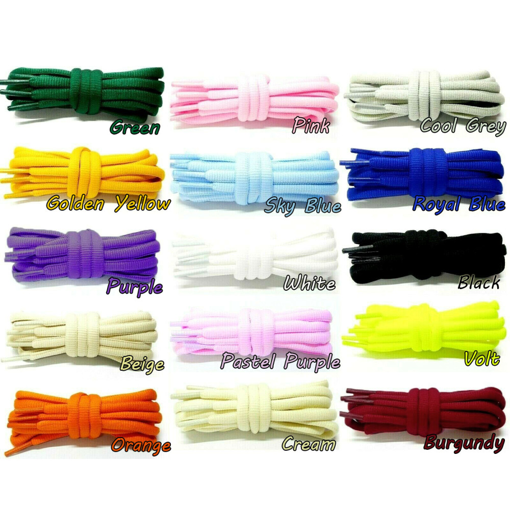 Thick SB Oval Laces-For SB Dunk-Over 40 Colours